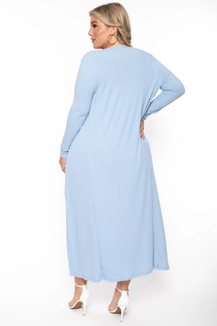 Gibiu Plus Size Lizah Tube Dress And Cardigan Set - Baby Blue New Arrivals 7 Gibiu Plus Size Lizah Tube Dress And Cardigan Set - Baby Blue New Arrivals