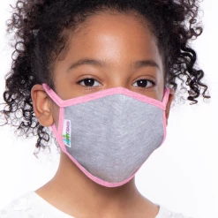 Curvy Sense Kids Washable Face Mask With Filter Pocket - 5 Pack + 100 Filters