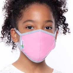 Curvy Sense Face Masks Kids Washable Face Mask 5 Pack & Carry Bag - Hot Pack ( 5 Colors )