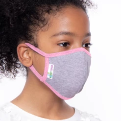 Curvy Sense Kids Washable Face Mask With Filter Pocket - 1 Mask + 20 Filters