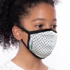 Curvy Sense Kids Washable Fun Patterns Face Mask ( Ages 4 - 11 ) - Polkadots Face Masks