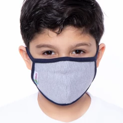 Curvy Sense Face Masks Kids Washable Face Mask 5 Pack & Carry Bag - Cool Pack ( 5 Colors )