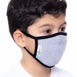 Curvy Sense Kids Washable Face Mask With Filter Pocket - 1 Mask + 20 Filters