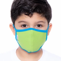 Curvy Sense Face Masks Kids Washable Face Mask 5 Pack & Carry Bag - Cool Pack ( 5 Colors )