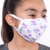 Curvy Sense Kids Washable Fun Patterns Face Mask ( Ages 4 - 11 ) - Burst White Face Masks