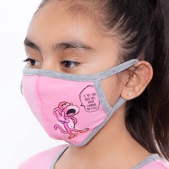 Curvy Sense Kids Washable Bobby Jack Printed Face Mask - Ages 4 - 11