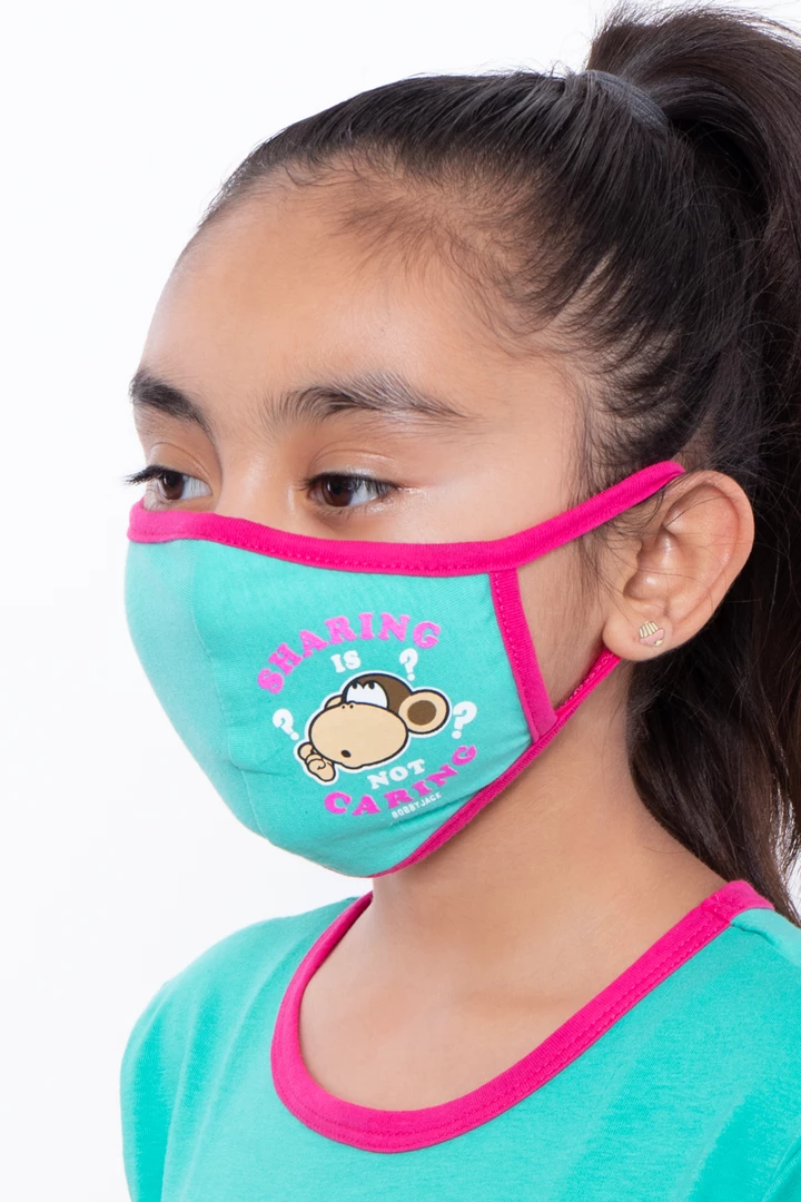 Curvy Sense Face Masks Kids Washable Bobby Jack Printed Face Mask - Ages 4 - 11 7 Curvy Sense Face Masks Kids Washable Bobby Jack Printed Face Mask - Ages 4 - 11
