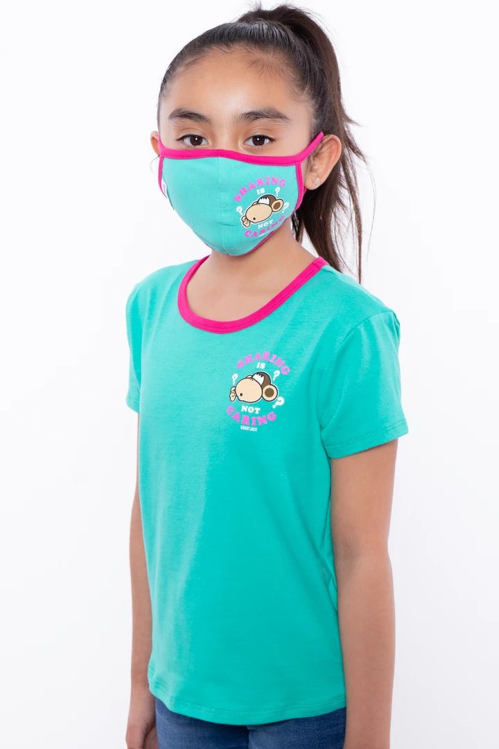 Bobby Jack Kids Mask & Shirt Set - Sharing Is Not Caring Matching Sets 3 Bobby Jack Kids Mask & Shirt Set - Sharing Is Not Caring Matching Sets