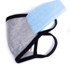 Curvy Sense Kids Washable Face Mask With Filter Pocket - 1 Mask + 20 Filters