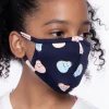 Curvy Sense Face Masks Kids Washable Fun Patterns Face Mask ( Ages 4 - 11 ) - Happy Pears