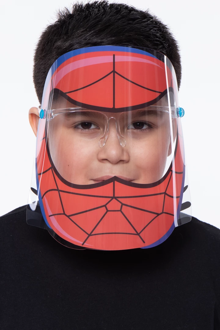Curvy Sense Kids Graphic Transparent Clear Face Shield 5 Curvy Sense Kids Graphic Transparent Clear Face Shield