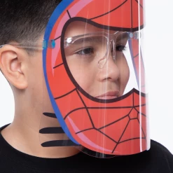 Curvy Sense Kids Graphic Transparent Clear Face Shield 18 Curvy Sense Kids Graphic Transparent Clear Face Shield