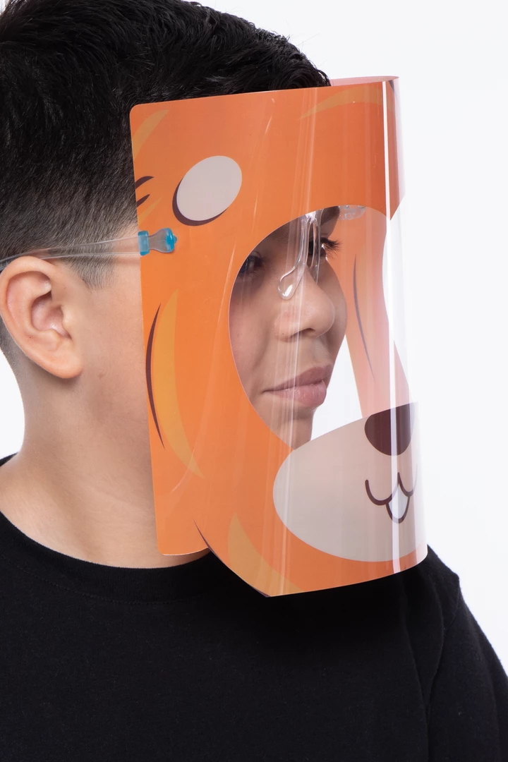 Curvy Sense Face Masks Kids Graphic Transparent Clear Face Shield 8 Curvy Sense Face Masks Kids Graphic Transparent Clear Face Shield