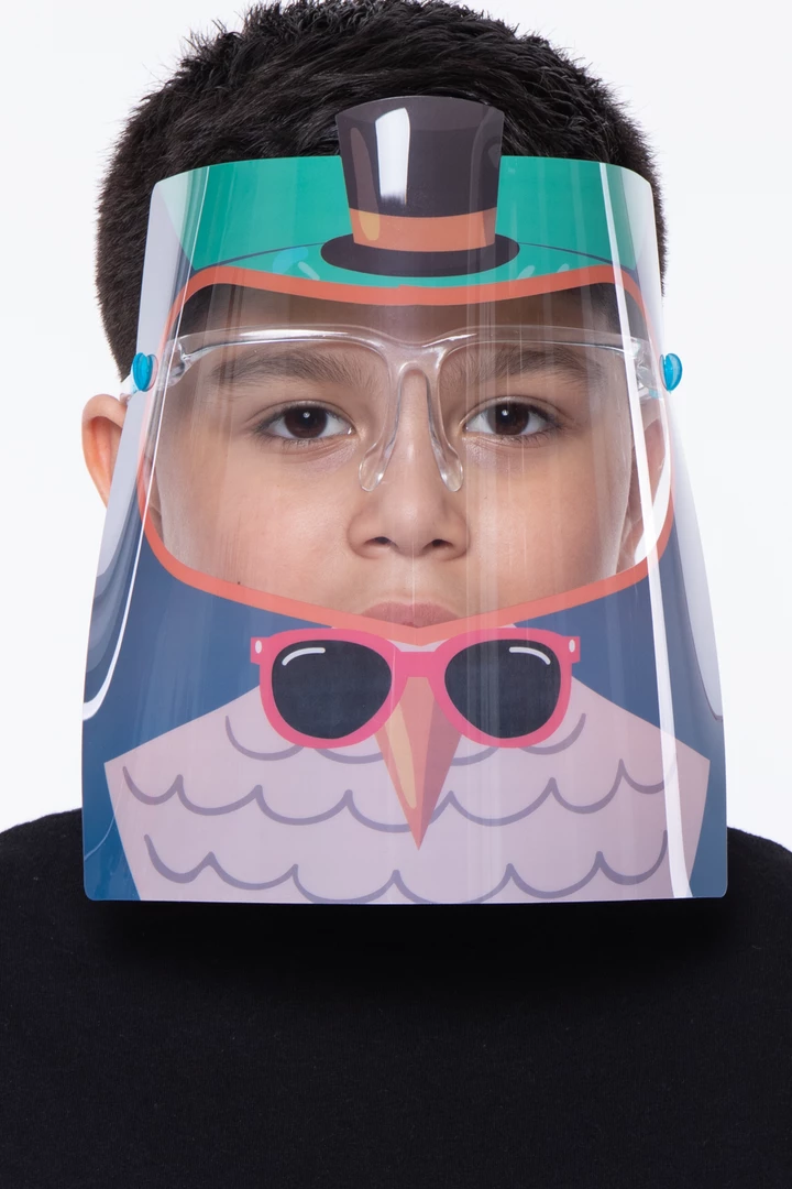 Curvy Sense Face Masks Kids Graphic Transparent Clear Face Shield 3 Curvy Sense Face Masks Kids Graphic Transparent Clear Face Shield