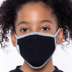 Curvy Sense Face Masks Kids Washable Face Mask 5 Pack & Carry Bag - Cool Pack ( 5 Colors )