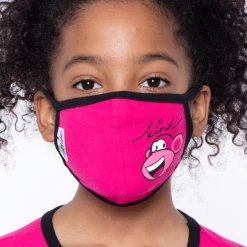 Curvy Sense Face Masks Kids Washable Bobby Jack Printed Face Mask - Ages 4 - 11