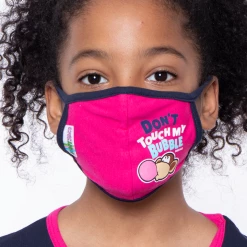 Curvy Sense Face Masks Kids Washable Bobby Jack Printed Face Mask - Ages 4 - 11