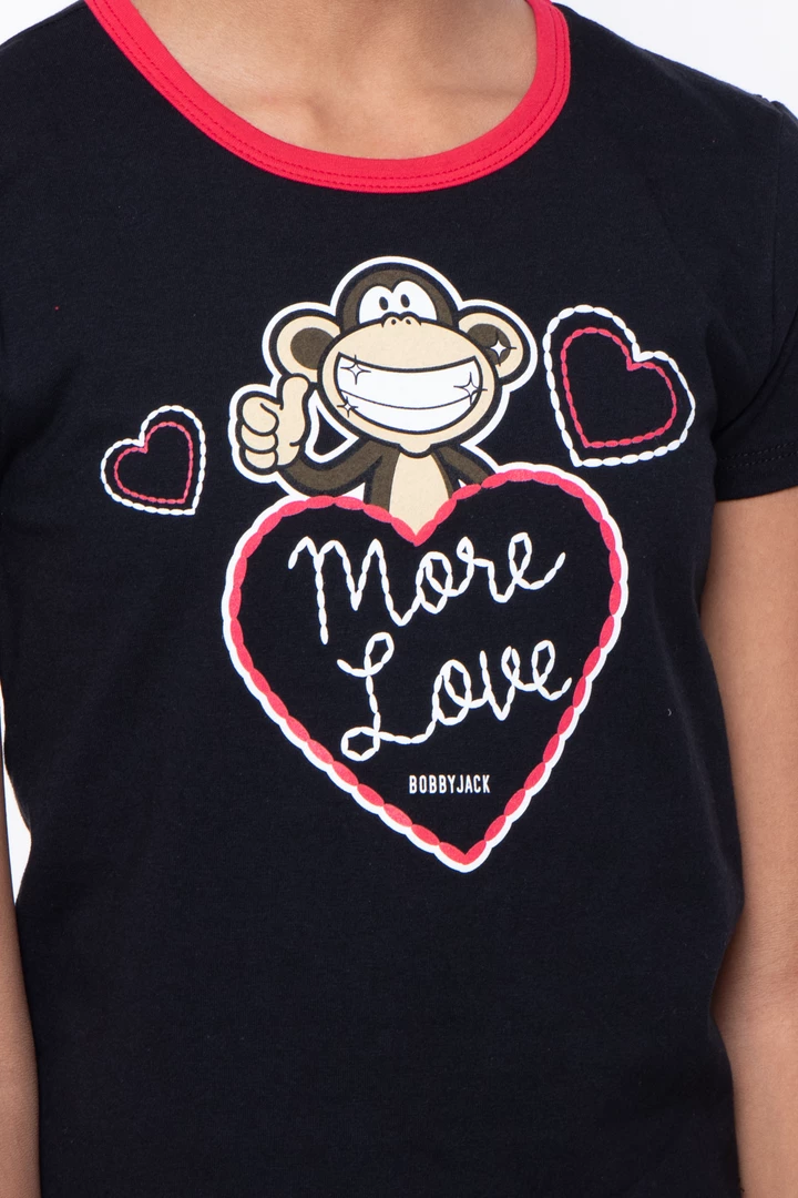 Matching Sets Bobby Jack Kids Mask & Shirt Set - More Love 5 Matching Sets Bobby Jack Kids Mask & Shirt Set - More Love