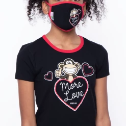 Matching Sets Bobby Jack Kids Mask & Shirt Set - More Love 9 Matching Sets Bobby Jack Kids Mask & Shirt Set - More Love