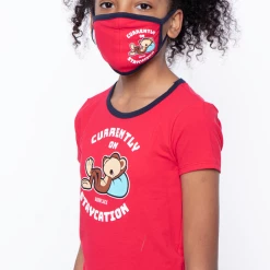 Bobby Jack Kids Mask & Shirt Set - Staycation Matching Sets