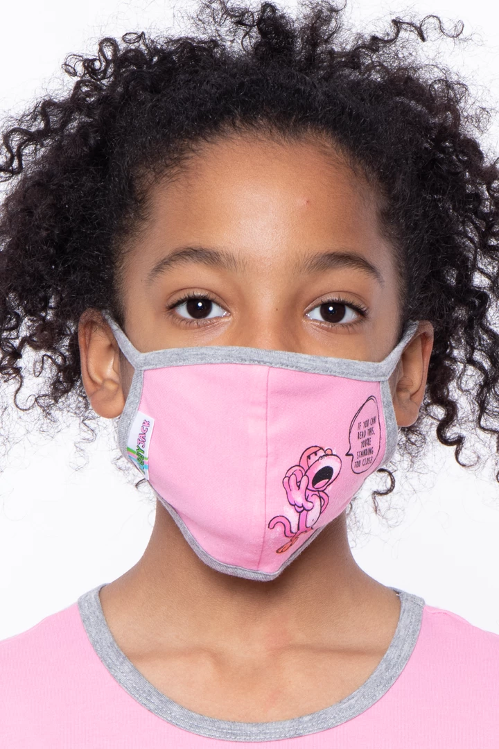 Curvy Sense Face Masks Kids Washable Bobby Jack Printed Face Mask - Ages 4 - 11 17 Curvy Sense Face Masks Kids Washable Bobby Jack Printed Face Mask - Ages 4 - 11