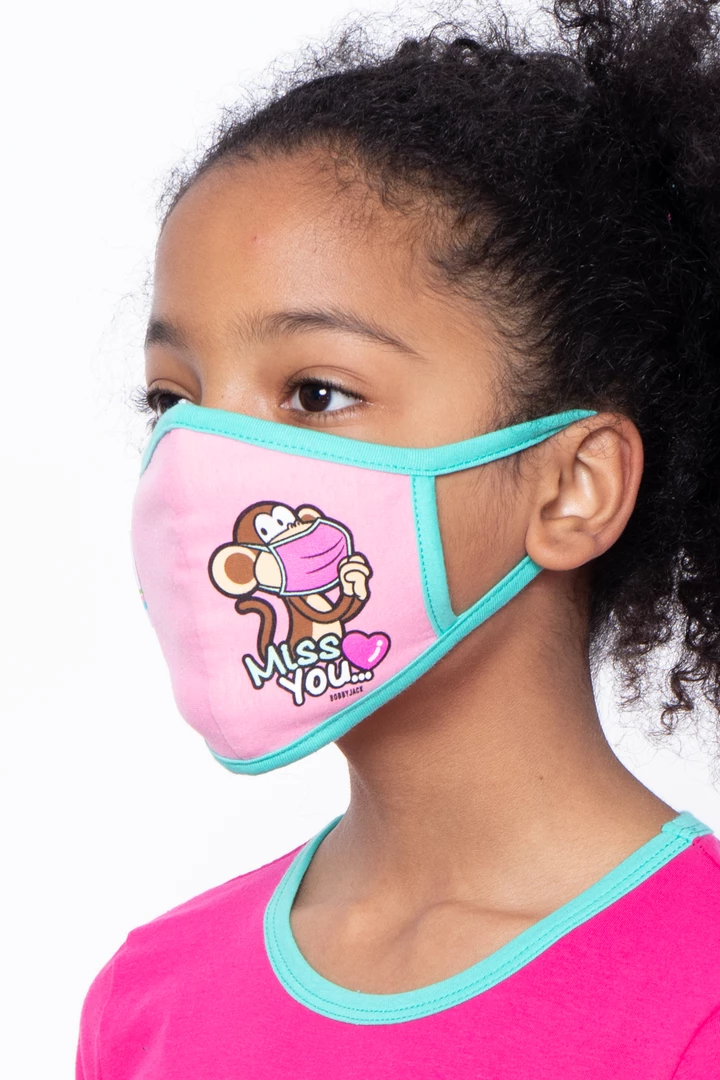 Curvy Sense Kids Washable Bobby Jack Printed Face Mask - Ages 4 - 11 Face Masks 20 Curvy Sense Kids Washable Bobby Jack Printed Face Mask - Ages 4 - 11 Face Masks