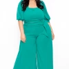 KATY USA Plus Size Valentina Contemporary Set - Teal 2 KATY USA Plus Size Valentina Contemporary Set - Teal