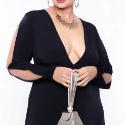 Impulse Monrovia Structured Pyramid Bag - Gold