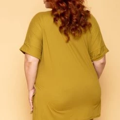 ZENANA Plus Size Lexa Tee And Biker Short Set - Chartreuse 11 ZENANA Plus Size Lexa Tee And Biker Short Set - Chartreuse