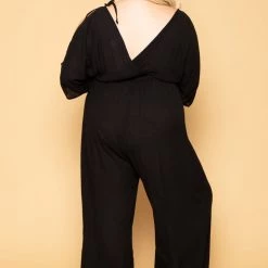 Bluebell Plus Size Courtney Jumpsuit - Black
