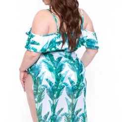 CACELIN Swimwear Plus Size Kailani Bikini Set- Green