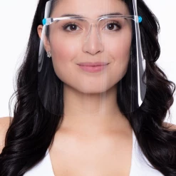 Curvy Sense Reusable Transparent Clear Face Shield