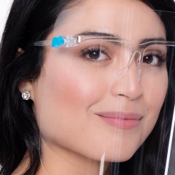 Curvy Sense Reusable Transparent Clear Face Shield