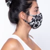 Curvy Sense Matching Sets Washable Face Mask & Scrunchie Set