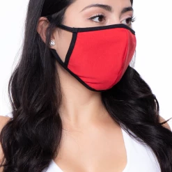 Curvy Sense Washable Face Mask With A Filter Pocket -Adult-1 Mask + 20 Filters Face Masks