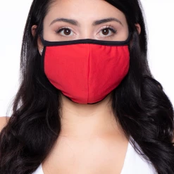 Curvy Sense Washable Face Mask With A Filter Pocket -Adult-1 Mask + 20 Filters Face Masks