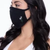 Curvy Sense Washable & Reusable Embroidered Face Mask - Flower Face Masks