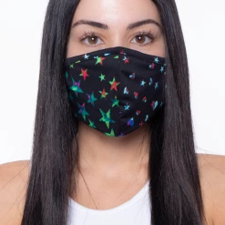 Curvy Sense Face Masks Washable & Reusable Face Mask - Stars & Hearts