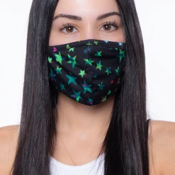 Curvy Sense Face Masks Washable & Reusable Face Mask - Stars & Hearts