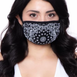 Curvy Sense Washable & Reusable Printed Face Mask - Bandana