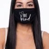 Curvy Sense Washable & Reusable Printed Face Mask - Be Kind