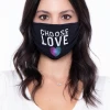 Curvy Sense Face Masks Washable & Reusable Printed Face Mask - Choose Love 2 Curvy Sense Face Masks Washable & Reusable Printed Face Mask - Choose Love