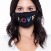 Curvy Sense Washable & Reusable Printed Face Mask - Pride Love