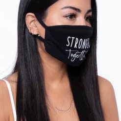 Curvy Sense Washable & Reusable Printed Face Mask - Stronger Together 11 Curvy Sense Washable & Reusable Printed Face Mask - Stronger Together