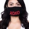 Curvy Sense Washable & Reusable Printed Face Mask - XOXO Face Masks