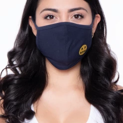 Curvy Sense Face Masks Washable & Reusable Embroidered Face Mask - Bored