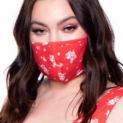 Curvy Sense Face Masks Washable & Reusable Printed Face Mask - Ditsy Flowers 8 Curvy Sense Face Masks Washable & Reusable Printed Face Mask - Ditsy Flowers