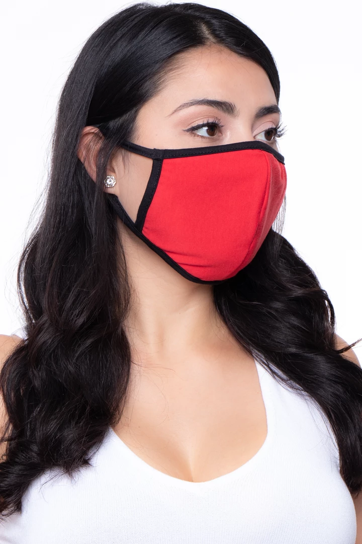 Curvy Sense Face Masks Washable Face Mask With A Filter Pocket -Adult-1 Mask + 20 Filters 9 Curvy Sense Face Masks Washable Face Mask With A Filter Pocket -Adult-1 Mask + 20 Filters