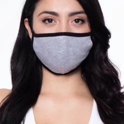 Curvy Sense Face Masks Washable Face Mask With A Filter Pocket -Adult-1 Mask + 20 Filters