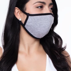 Curvy Sense Face Masks Washable Face Mask With A Filter Pocket -Adult-1 Mask + 20 Filters